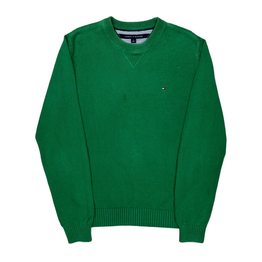 Tommy Hilfiger Jumper - Medium Green Cotton