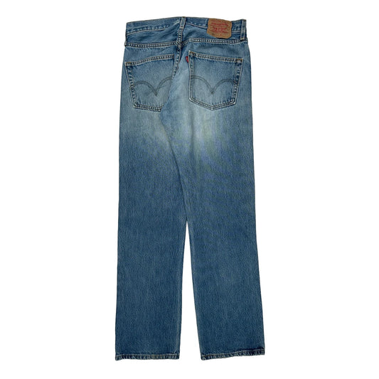 501 Levis Jeans - 29W 29L Light Wash Denim