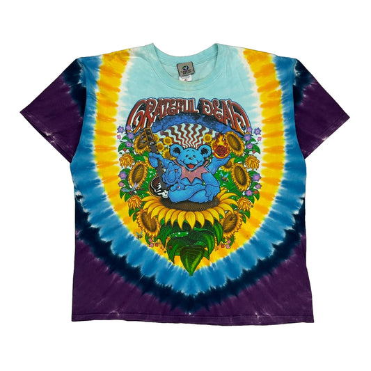 Grateful Dead Liquid Blue Graphic T-Shirt - XL Multicoloured Cotton