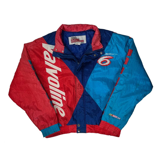 Racing Champions Apparel Nascar Jacket - XL Blue Nylon