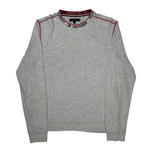 Tommy Hilfiger Sweatshirt - Medium Grey Cotton