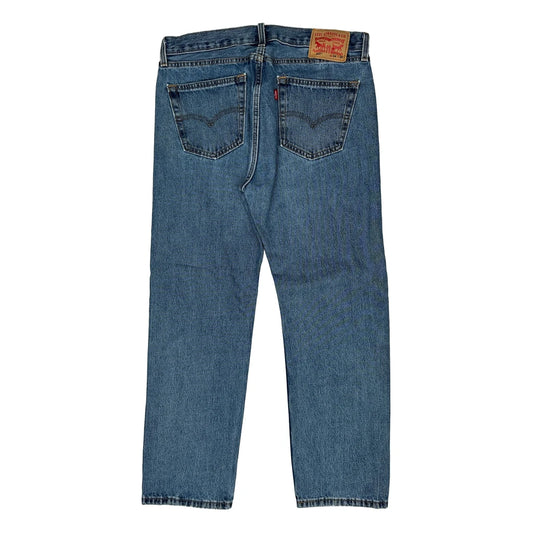 505 Levis Jeans - 34W 30L Blue Cotton