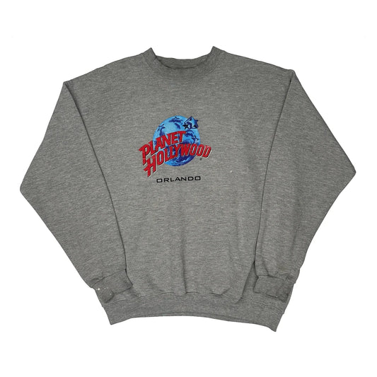 Planet Hollywood Orlando Planet Hollywood Planet Hollywood Sweatshirt - XL Grey Cotton Blend