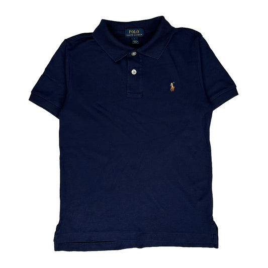 Age 6-7 Polo By Ralph Lauren Polo Shirt - Small Navy Cotton