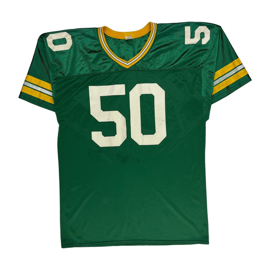 Festival Unbranded Football Jersey - XL Green Nylon