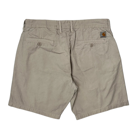 Carhartt Chino Shorts - 32W 8L Beige Cotton