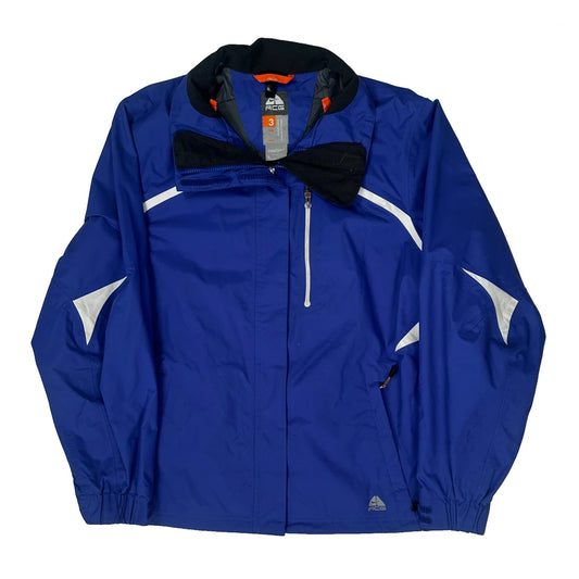 Nike Acg Waterproof Ski Jacket - Large Blue Polyester