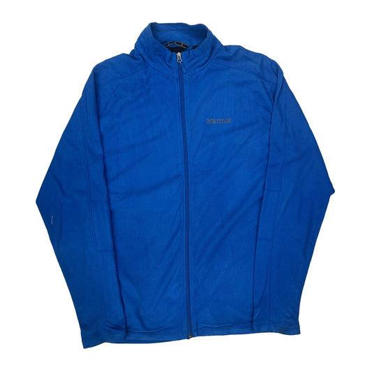 Marmot Fleece Jacket - 2XL Blue Polyester