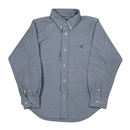 Age 5 Ralph Lauren Shirt - Small Blue Cotton