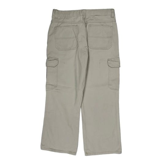 Wrangler Cargo Trousers - 31W 30L Beige Cotton