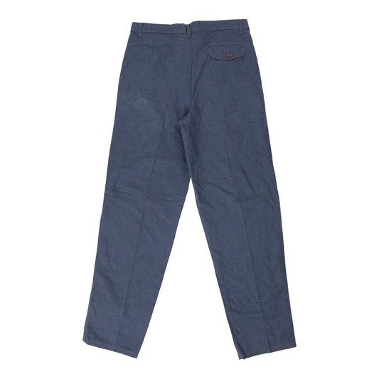 Vintage Unbranded Chinos - 33W 34L Navy Cotton