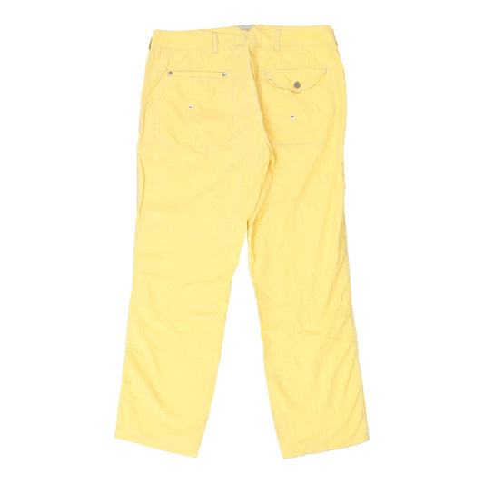 Vintage Refrigiwear Trousers - 36W UK 14 Yellow Cotton