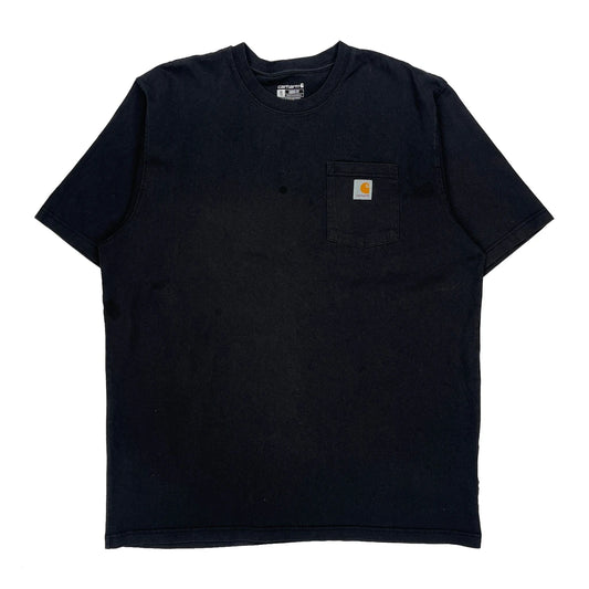 Carhartt T-Shirt - XL Black Cotton