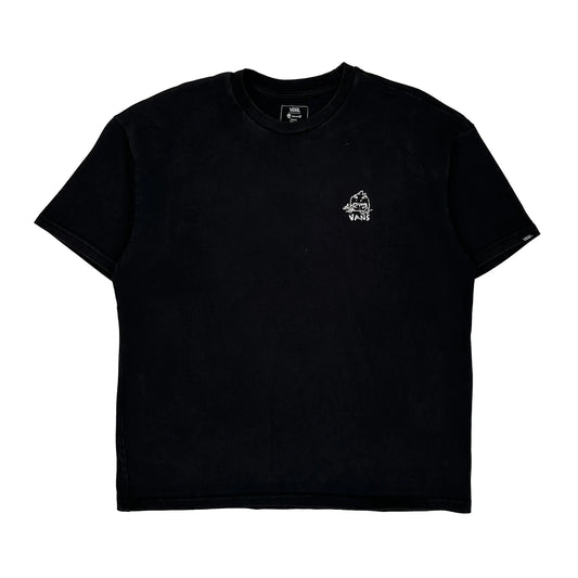 Hirono Vans Oversized T-Shirt - Small Black Cotton