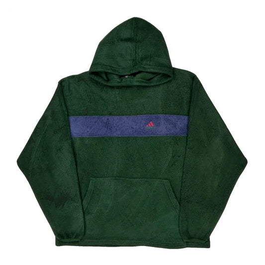 Adidas Fleece - Large Green Polyester