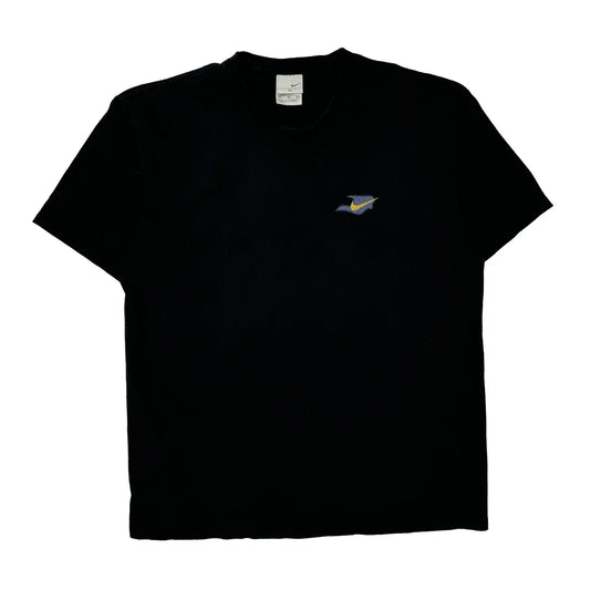 Vintage Nike T-Shirt - XL Black Cotton