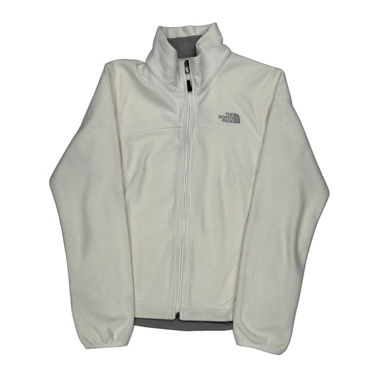 Vintage The North Face Fleece Jacket - Small White Polyester