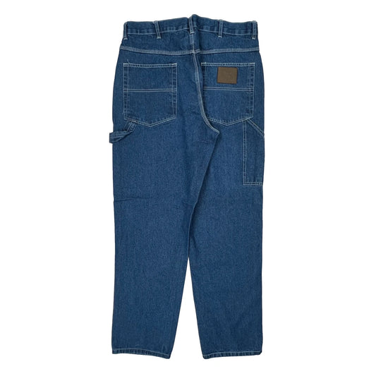 Unbranded Carpenter Jeans - 38W 32L Blue Cotton