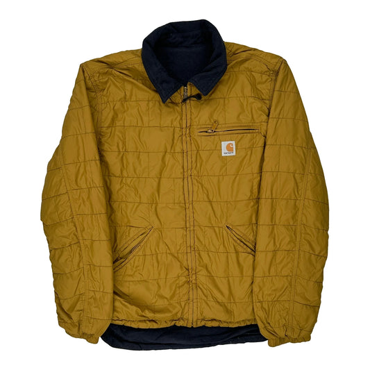 Carhartt Reversible Puffer - Medium Yellow Nylon