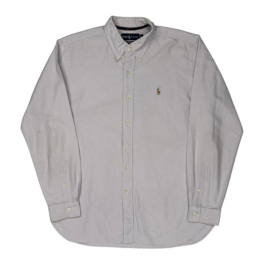 Classic Fit Ralph Lauren Shirt - Large Pink Cotton