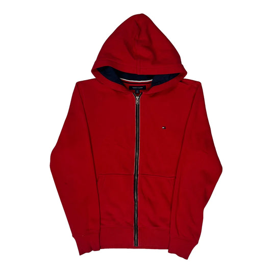 Tommy Hilfiger Hoodie - Small Red Cotton