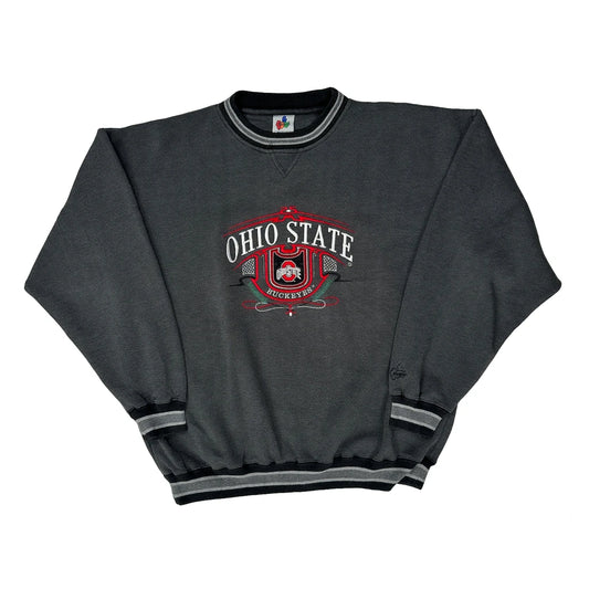 Ohio State Buckeyes Midwest College Sweatshirt - XL Grey Cotton Blend