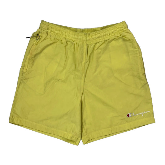 Champion Shorts - Mediumw 7L Yellow Nylon
