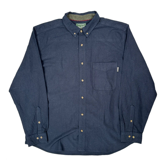 Woolrich Shirt - No Size Navy Cotton