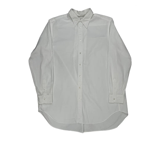 Vintage Polo By Ralph Lauren Shirt - Large White Cotton