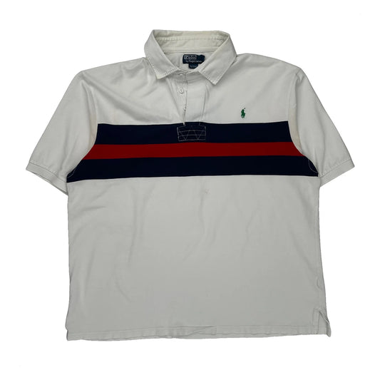 Polo By Ralph Lauren Tall Polo Shirt - 2XL Navy Cotton