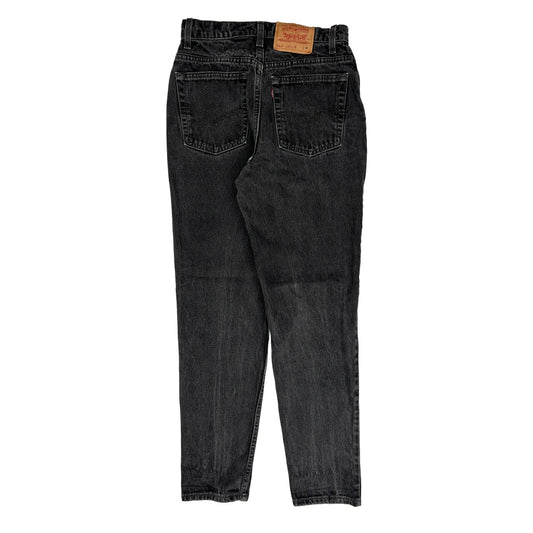 Vintage Made In USA Levis 512 Jeans - 28W UK 10 Black Cotton