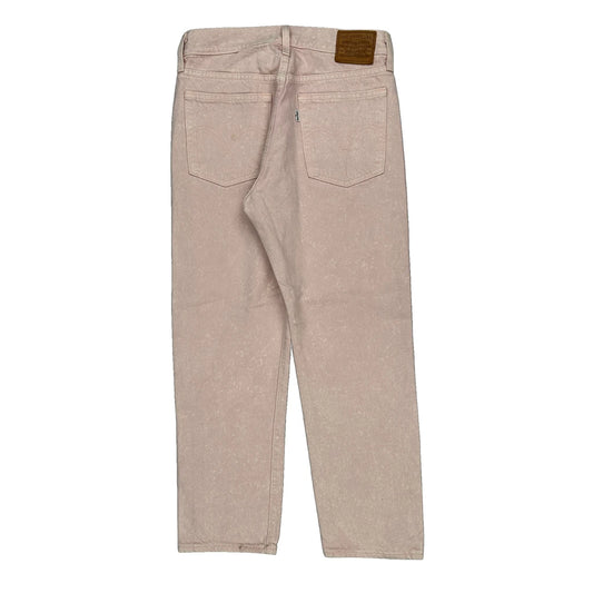 501 Levis Jeans - 27W UK 8 Pink Cotton