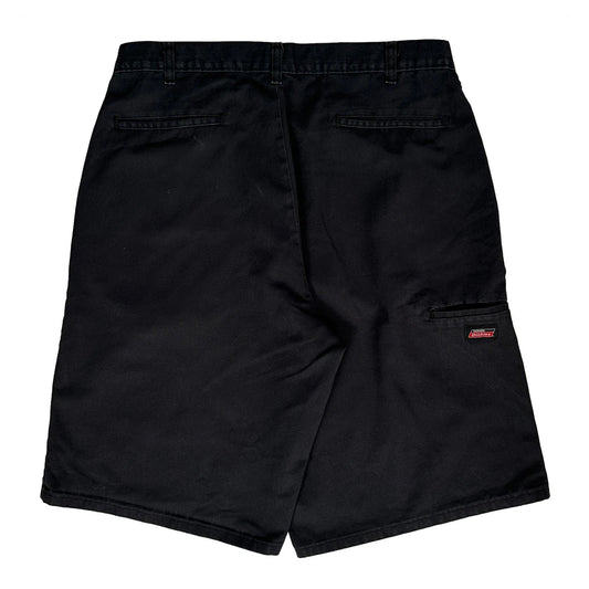 Dickies Shorts - 34W 11L Black Cotton