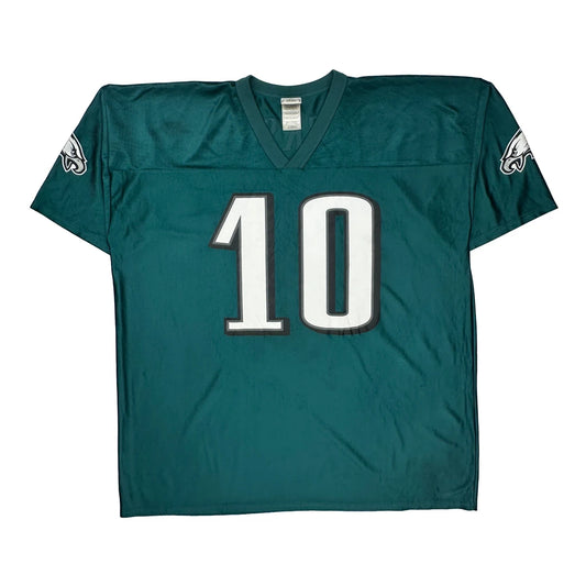 Philadelphia Eagles N.F.L. Team Apparel Nfl Jersey - 2XL Green Polyester