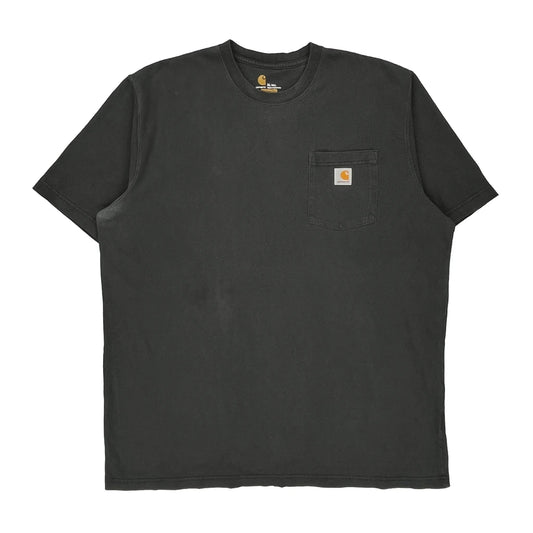 Carhartt T-Shirt - XL Black Cotton