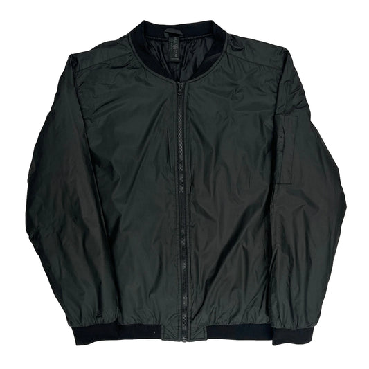 Vintage Soul Star Ma1 Bomber Jacket - Large Black Polyester