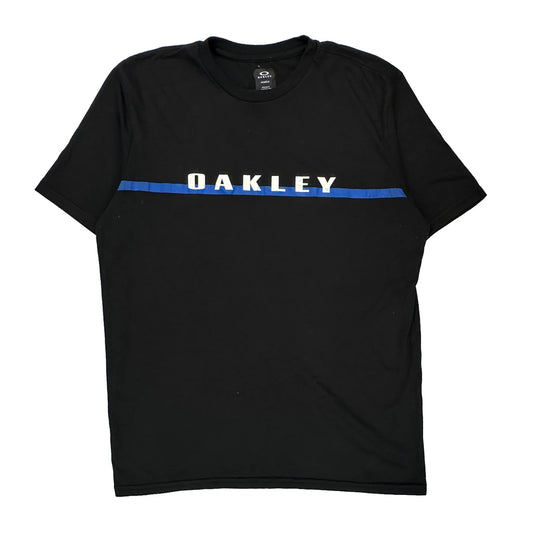 Hydrolix Oakley T-Shirt - Large Black Cotton