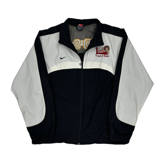 Lions Track & Field Nike Track Jacket - Medium Black Polyester