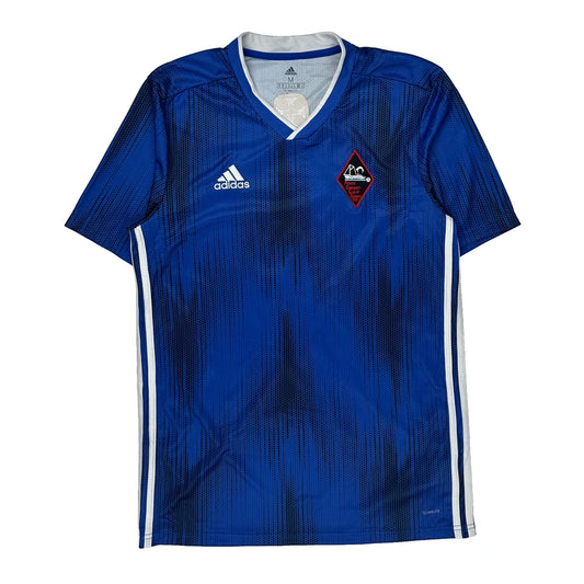 Cruz Azul Adidas Football Shirt - Medium Blue Polyester
