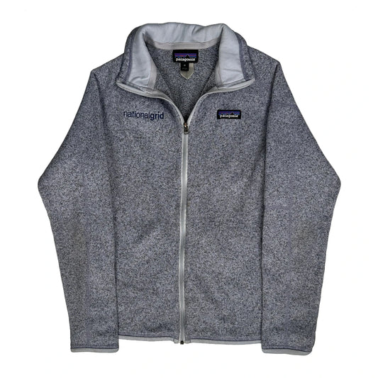 National Grid Patagonia Fleece Jacket - Medium Grey Polyester