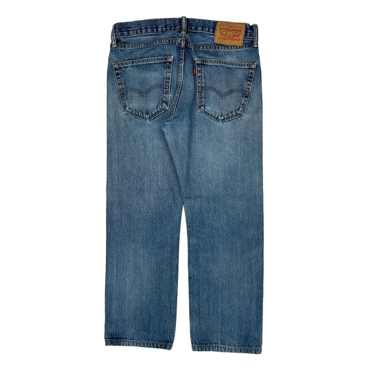 505 Levis Jeans - 31W 27L Blue Denim