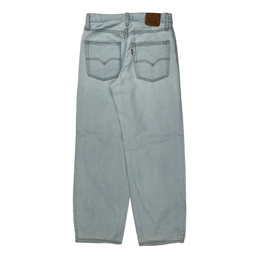 Levis Baggy Jeans - 28W UK 8 Light Wash Denim