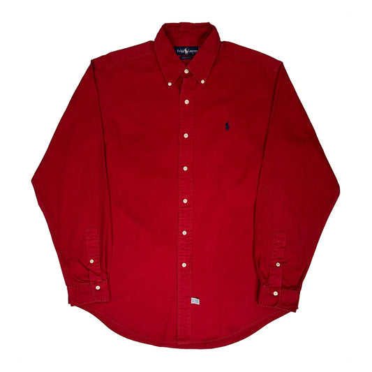 Ralph Lauren Shirt - Large Red Cotton