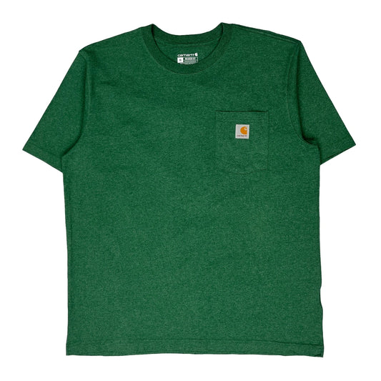 Carhartt T-Shirt - XL Green Cotton