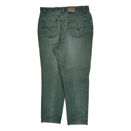 1970S Made In USA Levis Jeans - 34W 29L Green Cotton