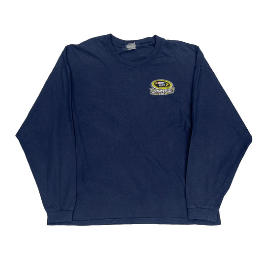 Phoenix International Raceway Nascar Long Sleeve T-Shirt - 2XL Blue Cotton