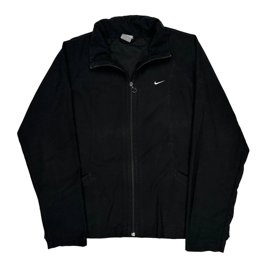 Nike Track Jacket - XL Black Polyester