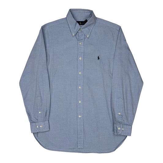 Ralph Lauren Collared Shirt - Medium Blue Cotton