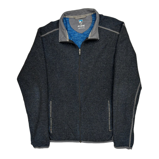 Kuhl Fleece Jacket - Large Grey Polyester