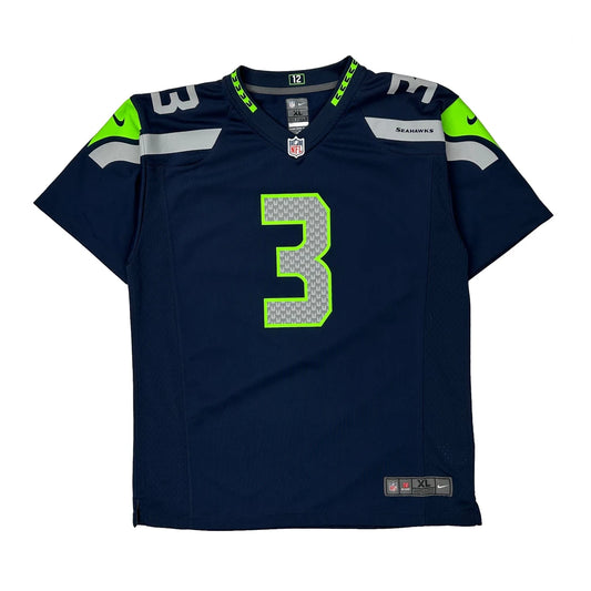 Seahawks Nike Nfl Jersey - XL Navy Polyester